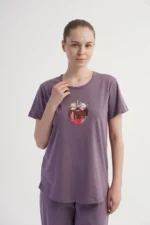 PIŻAMA DAMSKA model: 6011390000 (S, M, L, XL) - obrazek 3