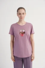 PIŻAMA DAMSKA model: 6011390000 (S, M, L, XL) - obrazek 3