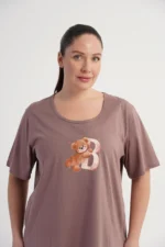 KOSZULA NOCNA DAMSKA model: 6011500000 (1XL, 2XL, 3XL, 4XL) - obrazek 3