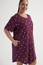 KOSZULA NOCNA DAMSKA model: 6010287345 (1XL, 2XL, 3XL, 4XL) - obrazek 3