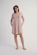 KOSZULA NOCNA DAMSKA model: 6010880000 (M, L, XL, XXL) - obrazek 4