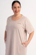 KOSZULA NOCNA DAMSKA model: 6010861967 (1XL, 2XL, 3XL, 4XL) - obrazek 3