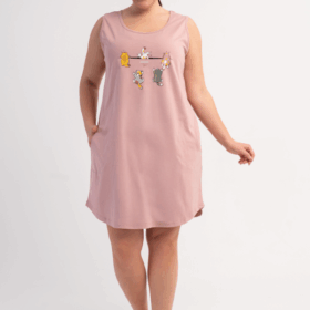 KOSZULA NOCNA DAMSKA model: 6020910000 (5XL, 6XL, 7XL)