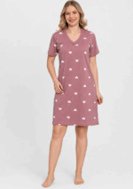 KOSZULA NOCNA DAMSKA model: 15064 (M, L, XL, 1XL, 2XL, 3XL)