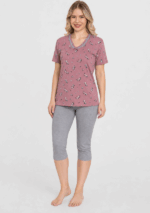 PIŻAMA DAMSKA model: 15065 (L, XL, 1XL, 2XL, 3XL)
