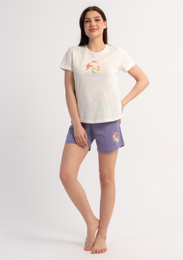 2 PIŻAMA DAMSKA model: 6011420000 (S, M, L, XL) - obrazek 1