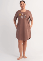 KOSZULA NOCNA DAMSKA model: 6010890000 (1XL, 2XL, 3XL, 4XL)