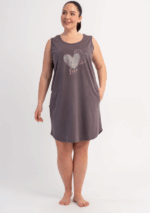 KOSZULA NOCNA DAMSKA model: 6020900000 (1XL, 2XL, 3XL, 4XL)