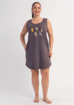 KOSZULA NOCNA DAMSKA model: 6020910000 (5XL, 6XL, 7XL)
