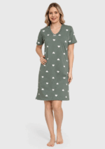 KOSZULA NOCNA DAMSKA model: 15072 (M, L, XL, 1XL, 2XL, 3XL)