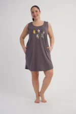 KOSZULA NOCNA DAMSKA model: 6020910000 (5XL, 6XL, 7XL) - obrazek 5