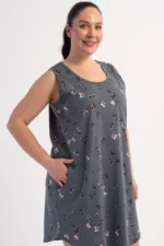 KOSZULA NOCNA DAMSKA model: 6020960531 (5XL, 6XL, 7XL) - obrazek 3