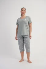 PIŻAMA DAMSKA model: 6010527339 (1XL, 2XL, 3XL, 4XL) - obrazek 4