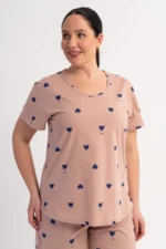 PIŻAMA DAMSKA model: 6010241070 (1XL, 2XL, 3XL, 4XL) - obrazek 3