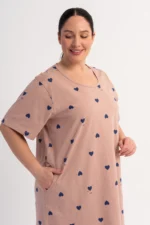 KOSZULA NOCNA DAMSKA model: 6010201070 (1XL, 2XL, 3XL, 4XL) - obrazek 3