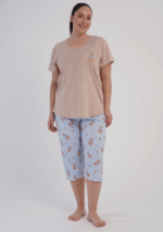PIŻAMA DAMSKA model: 6020677340 (1XL, 2XL, 3XL, 4XL)