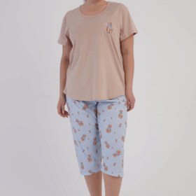 PIŻAMA DAMSKA model: 6020677340 (1XL, 2XL, 3XL, 4XL)