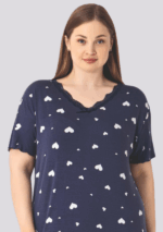 KOSZULA NOCNA DAMSKA model: 23199 (2XL, 3XL, 4XL, 5XL) - obrazek 3