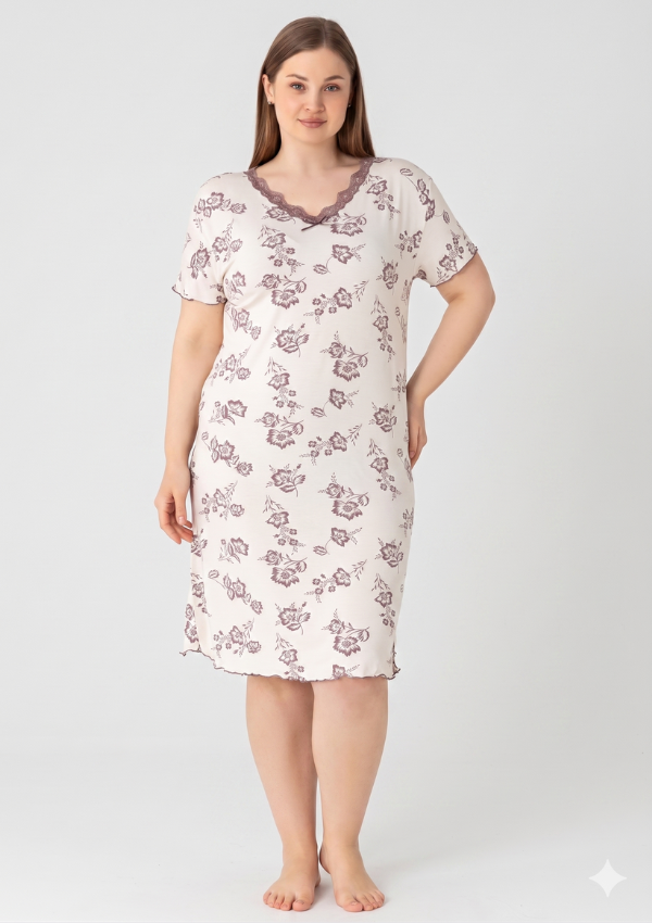 16 KOSZULA NOCNA DAMSKA model: 23200 (2XL, 3XL, 4XL, 5XL) - obrazek 1