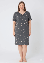 KOSZULA NOCNA DAMSKA model: 23202 (2XL, 3XL, 4XL, 5XL)