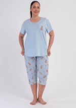 PIŻAMA DAMSKA model: 6020677340 (1XL, 2XL, 3XL, 4XL)