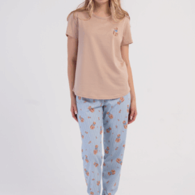 PIŻAMA DAMSKA model: 6020657340 (S, M, L, XL, XXL)