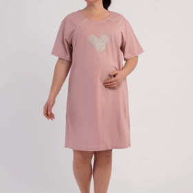 KOSZULA DAMSKA do karmienia model: 6020920000 (1XL, 2XL, 3XL, 4XL)