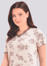 KOSZULA NOCNA DAMSKA model: 3335 (M, L, XL, 2XL, 3XL) - obrazek 3