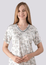 KOSZULA NOCNA DAMSKA model: 17020 (M, L, XL, 1XL, 2XL, 3XL) - obrazek 3