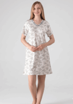 KOSZULA NOCNA DAMSKA model: 17020 (M, L, XL, 1XL, 2XL, 3XL)