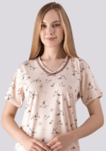 KOSZULA NOCNA DAMSKA model: 17020 (M, L, XL, 1XL, 2XL, 3XL) - obrazek 3