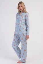 PIŻAMA DAMSKA model: 6020697340 (S, M, L, XL, XXL) - obrazek 4