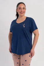 PIŻAMA DAMSKA model: 6010221070 (1XL, 2XL, 3XL, 4XL) - obrazek 3