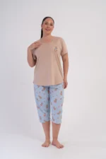 PIŻAMA DAMSKA model: 6020677340 (1XL, 2XL, 3XL, 4XL) - obrazek 5