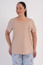PIŻAMA DAMSKA model: 6020677340 (1XL, 2XL, 3XL, 4XL) - obrazek 3