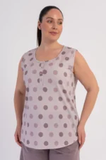PIŻAMA DAMSKA model: 6020057346 (1XL, 2XL, 3XL, 4XL) - obrazek 3