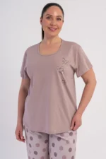 PIŻAMA DAMSKA model: 6020117346 (1XL, 2XL, 3XL, 4XL) - obrazek 3