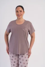 PIŻAMA DAMSKA model: 6020117346 (1XL, 2XL, 3XL, 4XL) - obrazek 3