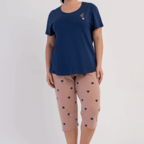 PIŻAMA DAMSKA model: 6010221070 (1XL, 2XL, 3XL, 4XL)