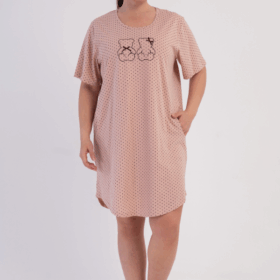 KOSZULA NOCNA DAMSKA model: 6010391077 (1XL, 2XL, 3XL, 4XL)