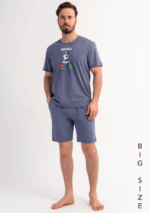 PIŻAMA MĘSKA model: 6010960000 (1XL, 2XL, 3XL, 4XL)