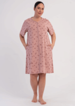 SZLAFROK DAMSKI na suwak model: 6020381799 (1XL, 2XL, 3XL, 4XL)