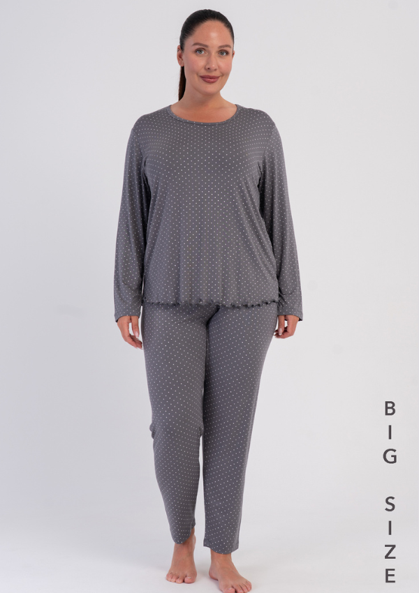 1 PIŻAMA DAMSKA model: 6040110928 (1XL, 2XL, 3XL, 4XL) - obrazek 1