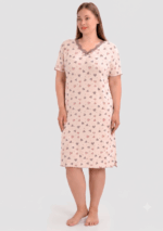 KOSZULA NOCNA DAMSKA model: 23207 (2XL, 3XL, 4XL, 5XL)