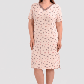KOSZULA NOCNA DAMSKA model: 23207 (2XL, 3XL, 4XL, 5XL)