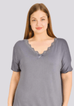 KOSZULA NOCNA DAMSKA model: 23045 (2XL, 3XL, 4XL, 5XL) - obrazek 3
