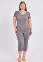 PIŻAMA DAMSKA model: 24102 (2XL, 3XL, 4XL, 5XL)