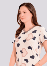 KOSZULA NOCNA DAMSKA model: 3337 (M, L, XL, 2XL, 3XL) - obrazek 3