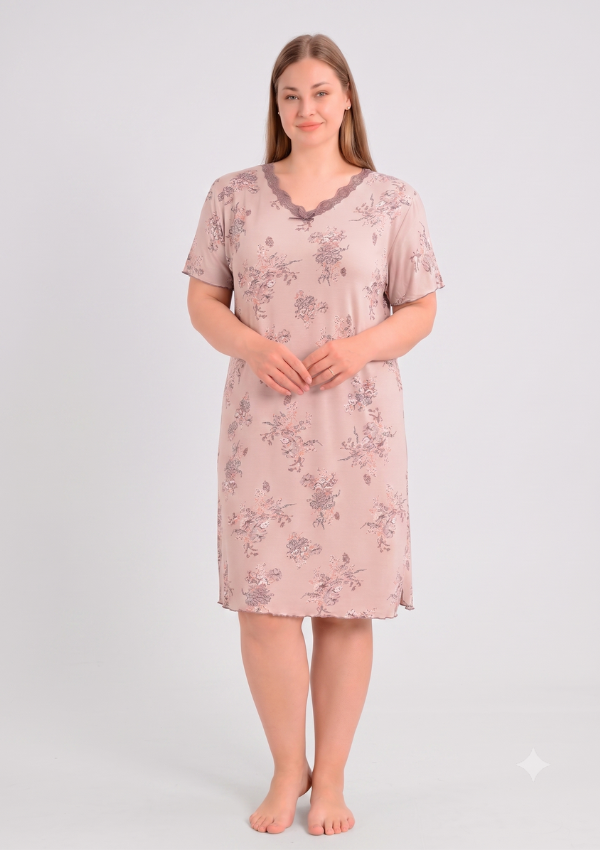 6 KOSZULA NOCNA DAMSKA model: 23203 (2XL, 3XL, 4XL, 5XL) - obrazek 1