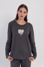 PIŻAMA DAMSKA model: 6051500000 (M, L, XL, XXL) - obrazek 3
